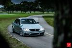 BMW M3 Sedan on Vossen Wheels (HF-2) 2019 года